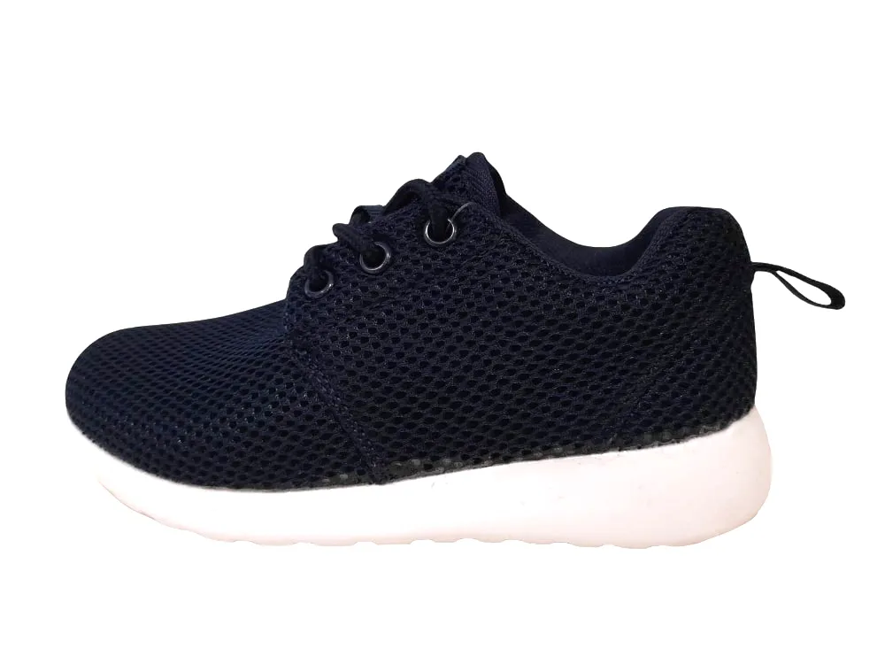 Active Walkers Navy Blue Younger Boys Trainers