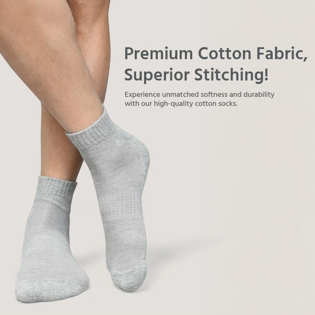Ankle Socks Men |8 Pack| Sneaker Non Slip Breathable Comfortable Snug Low Cut | Athletic Running Activewear Sock
