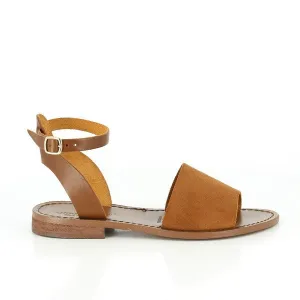 Antichi Romani 897 Tan Slingback Sandals