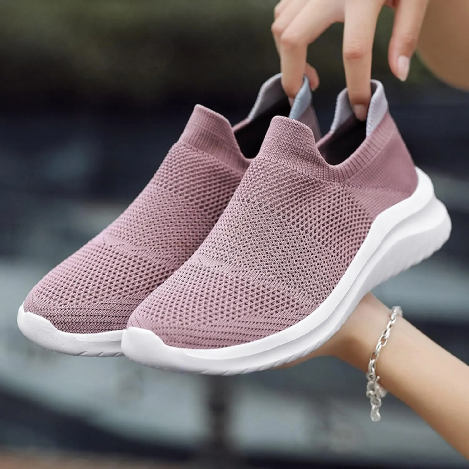 Arch Support Sneakers for Women Air Cushion Orthopedic Sneakers with Arch Support Outdoor Casual Fitness Shoe