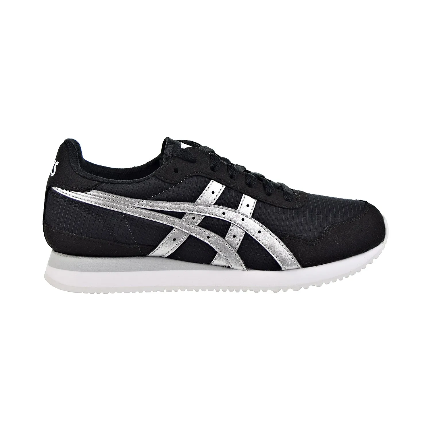 Asics Tiger Runner Womens Shoes Black/Silver