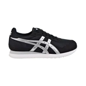 Asics Tiger Runner Womens Shoes Black/Silver