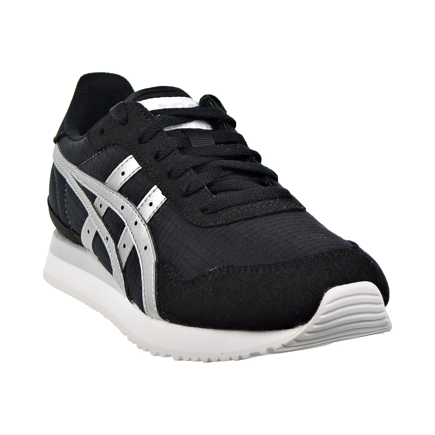 Asics Tiger Runner Womens Shoes Black/Silver