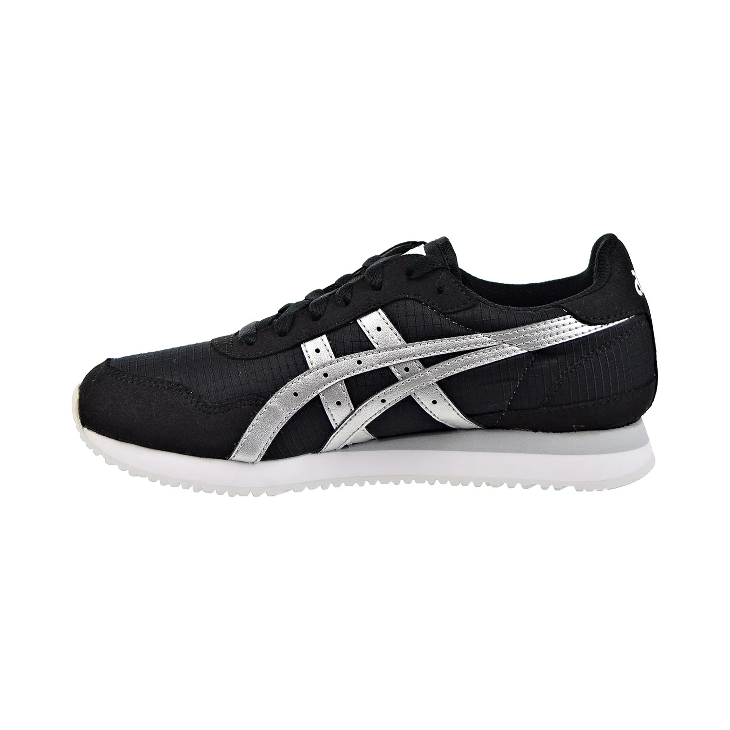 Asics Tiger Runner Womens Shoes Black/Silver