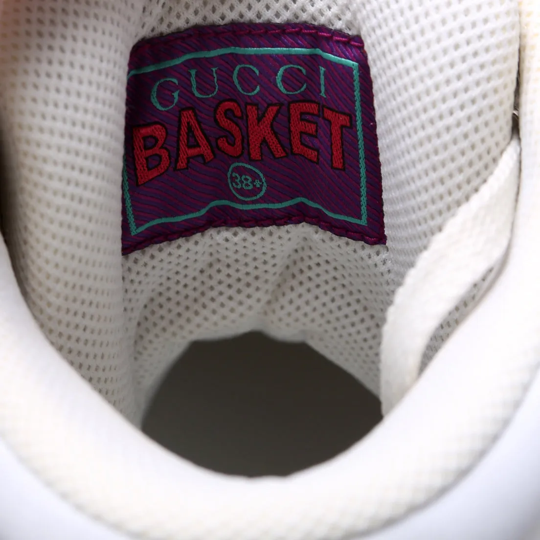 Basket High Top Distressed Sneakers Size 38.5