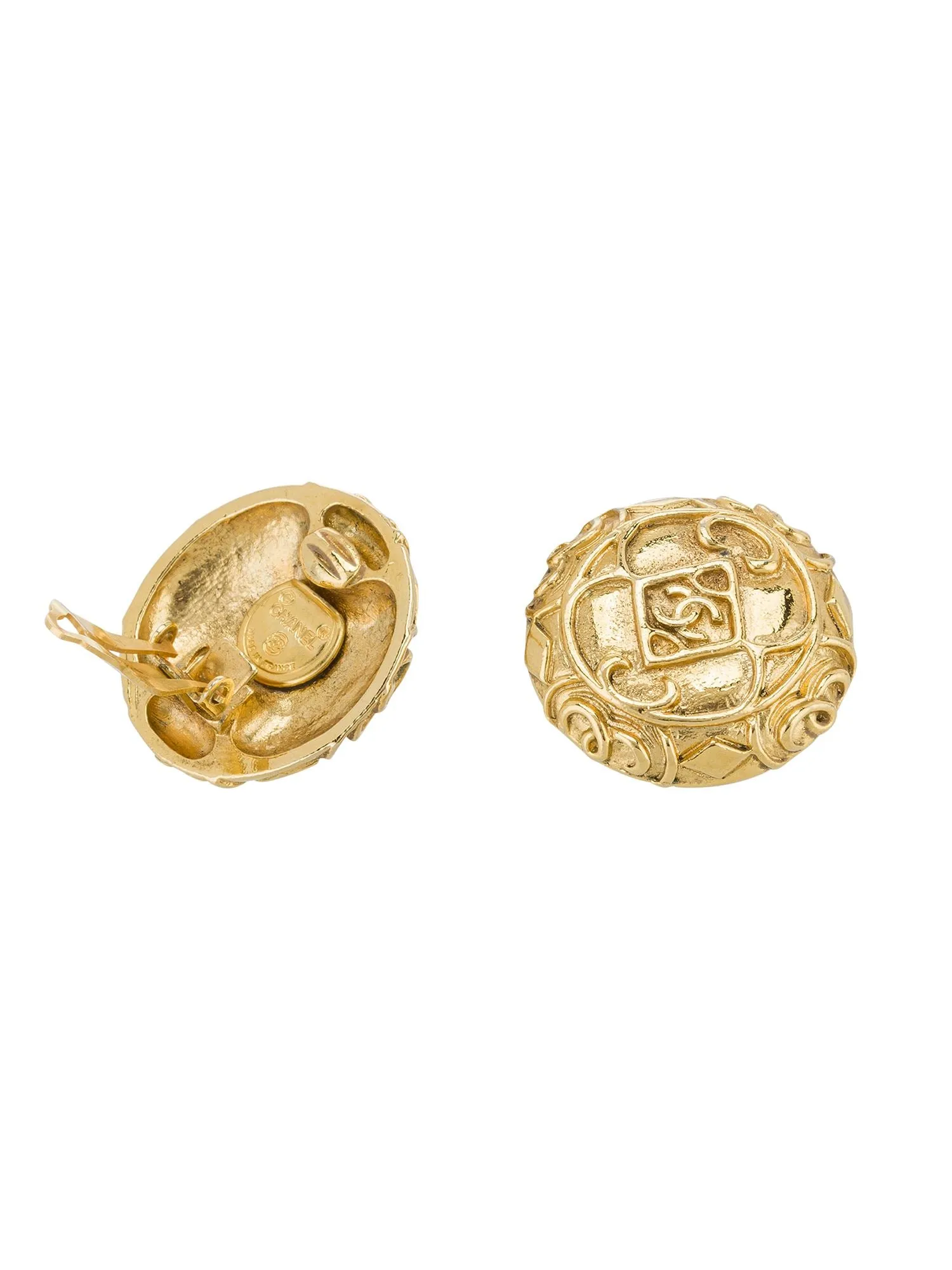 Boucles D'oreille Chanel Clips Vintage