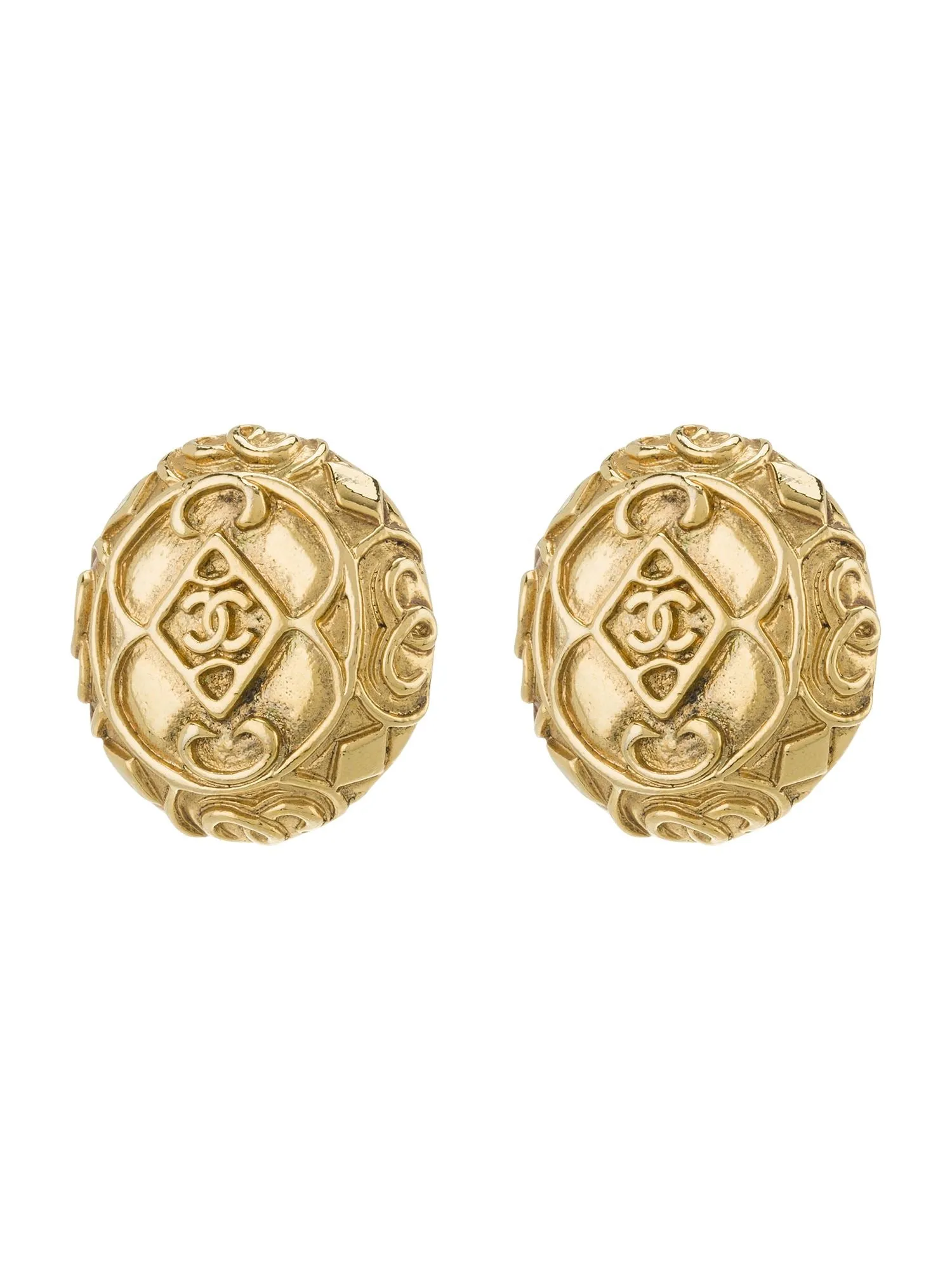 Boucles D'oreille Chanel Clips Vintage