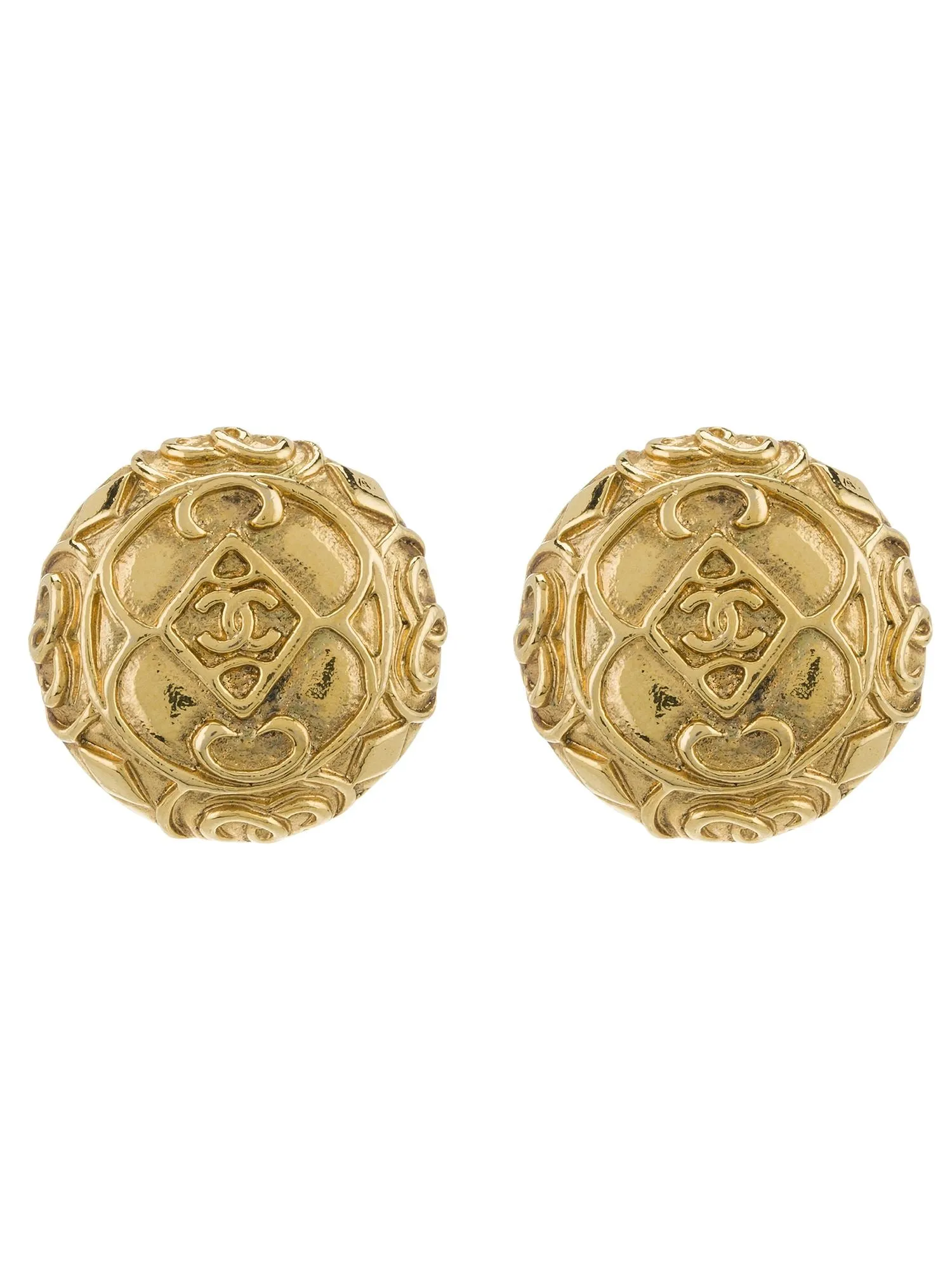 Boucles D'oreille Chanel Clips Vintage