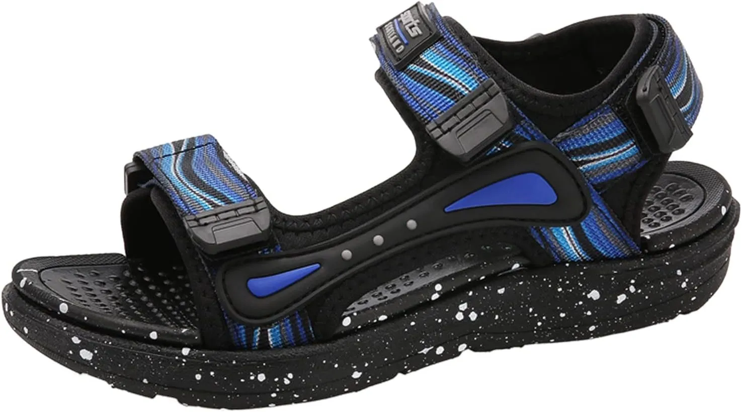 Boys Sports Sandals Kids Outdoor Hiking Beach Open Toe Lightweight Breathable Non Slip On Sandals for Toddler