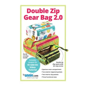 By Annie - Double Zip Gear Bags 2.0