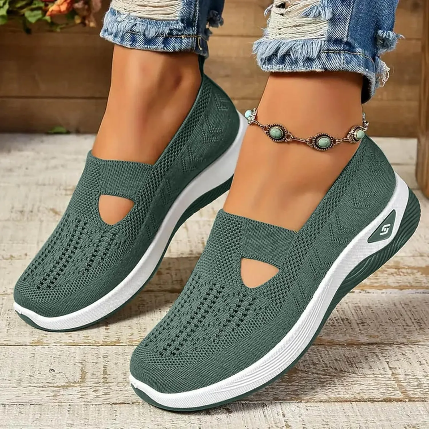 Cathalem Sneakers for Women Fashion Sneakers Memory Foam Insole Tennis Shoes Womens Sneakers Non Slip Lightweight Shoes