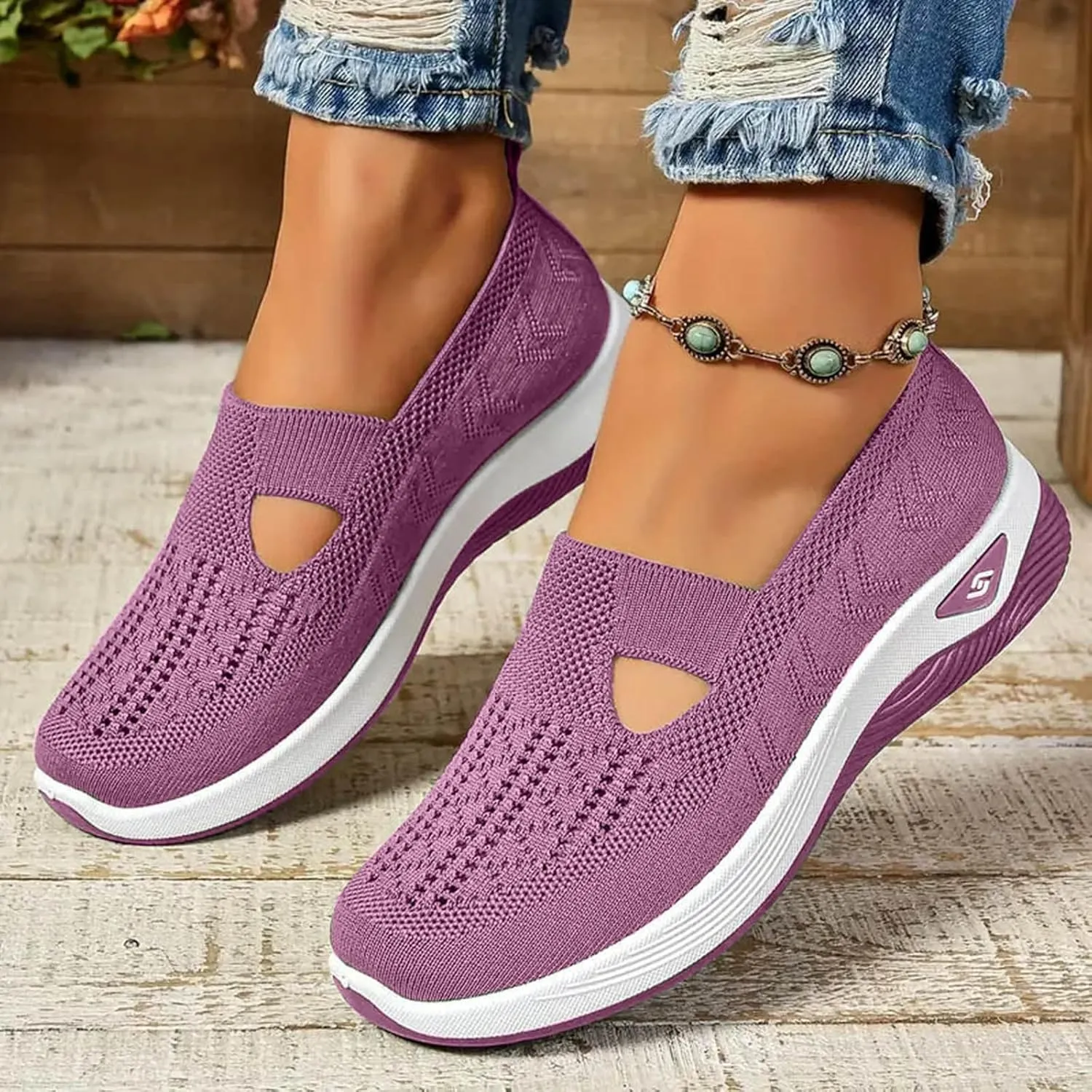 Cathalem Sneakers for Women Fashion Sneakers Memory Foam Insole Tennis Shoes Womens Sneakers Non Slip Lightweight Shoes