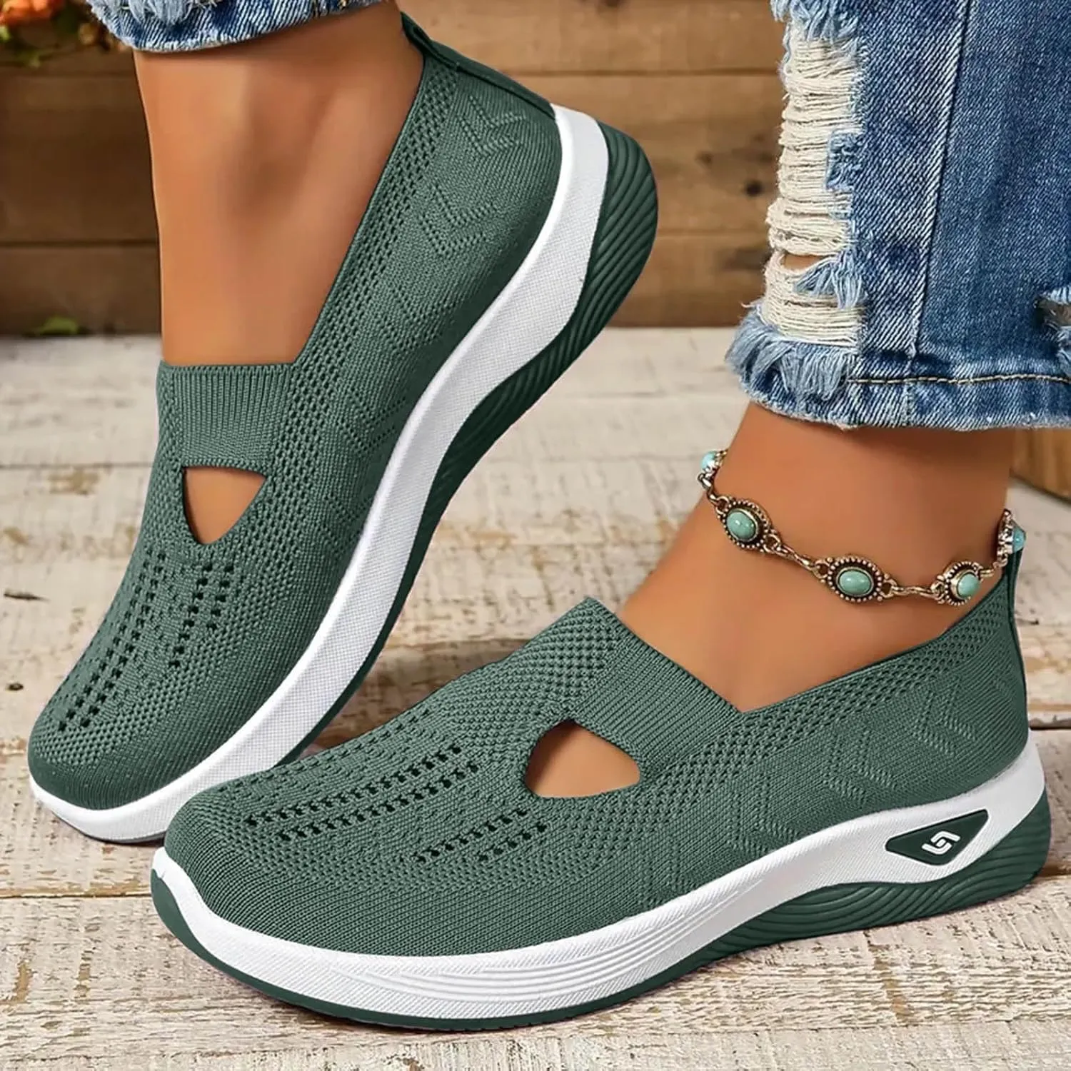 Cathalem Sneakers for Women Fashion Sneakers Memory Foam Insole Tennis Shoes Womens Sneakers Non Slip Lightweight Shoes