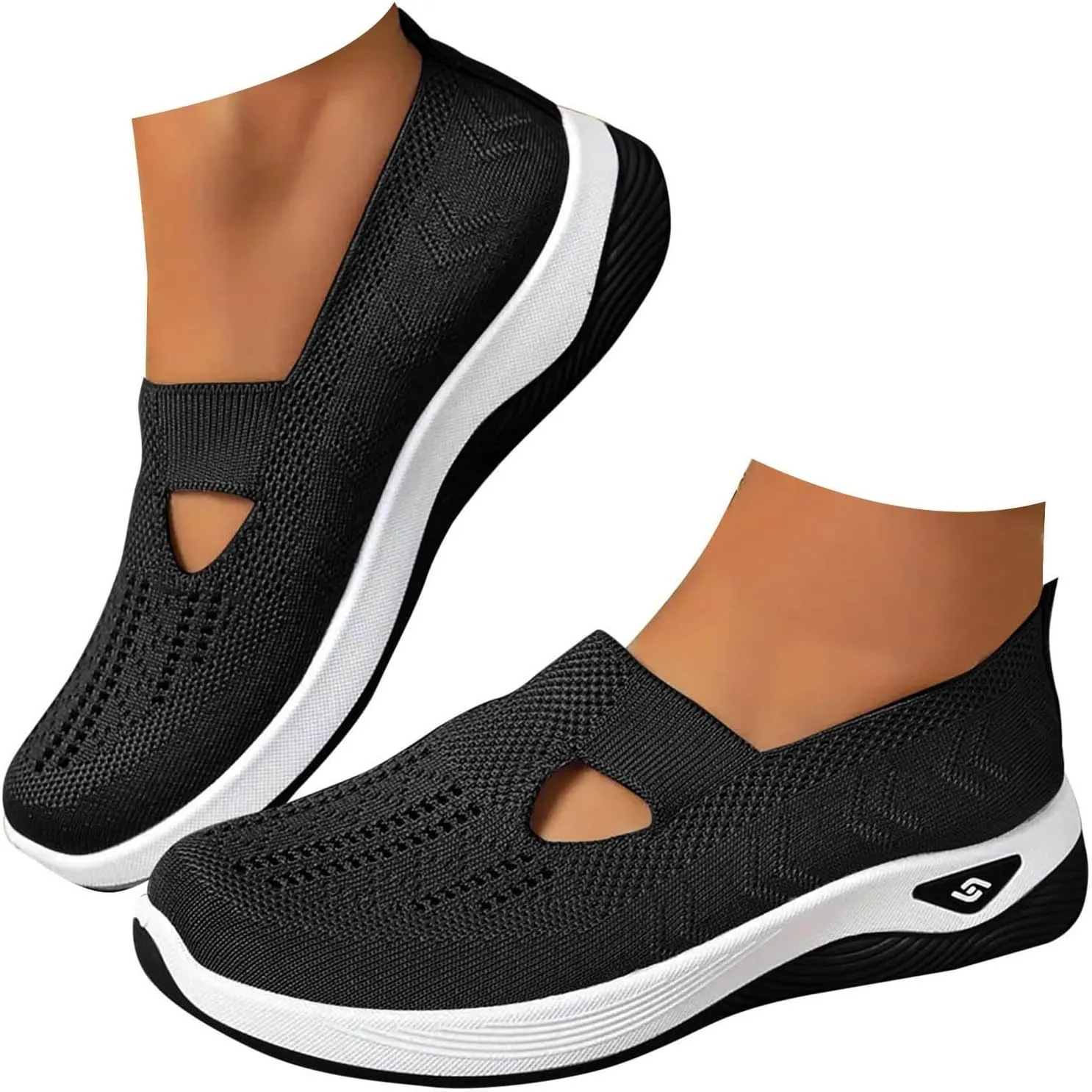 Cathalem Sneakers for Women Fashion Sneakers Memory Foam Insole Tennis Shoes Womens Sneakers Non Slip Lightweight Shoes