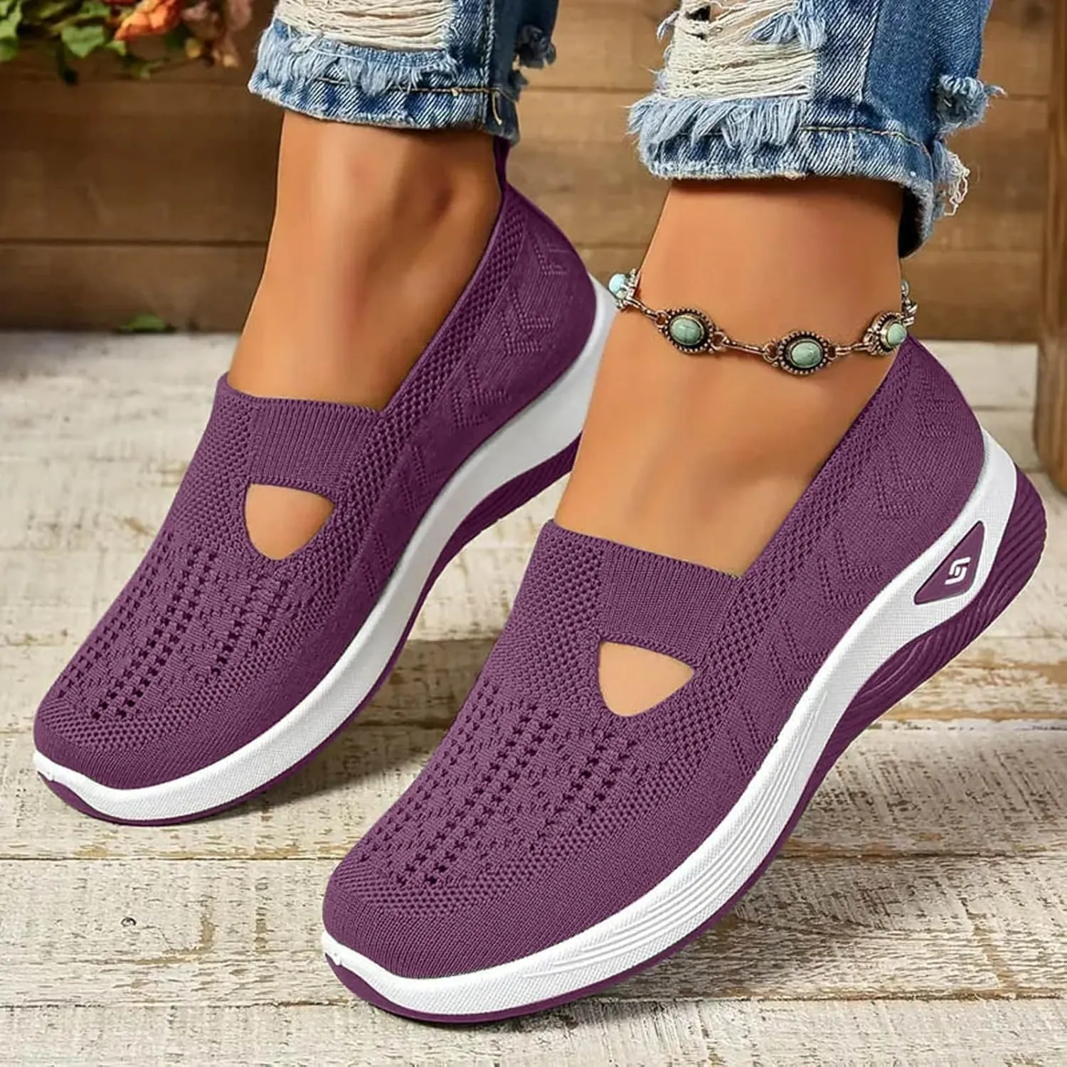 Cathalem Sneakers for Women Fashion Sneakers Memory Foam Insole Tennis Shoes Womens Sneakers Non Slip Lightweight Shoes