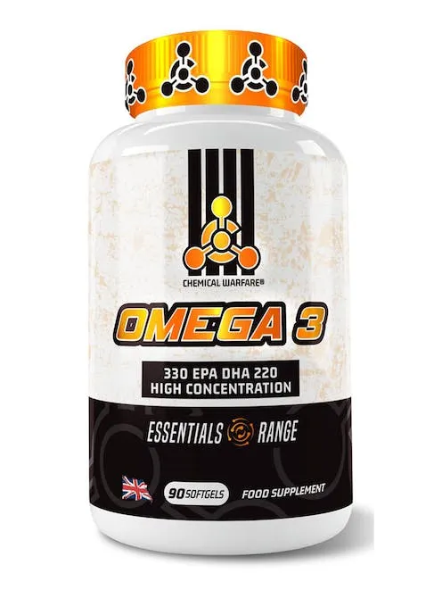 Chemical Warfare OMEGA 3 90 Softgels