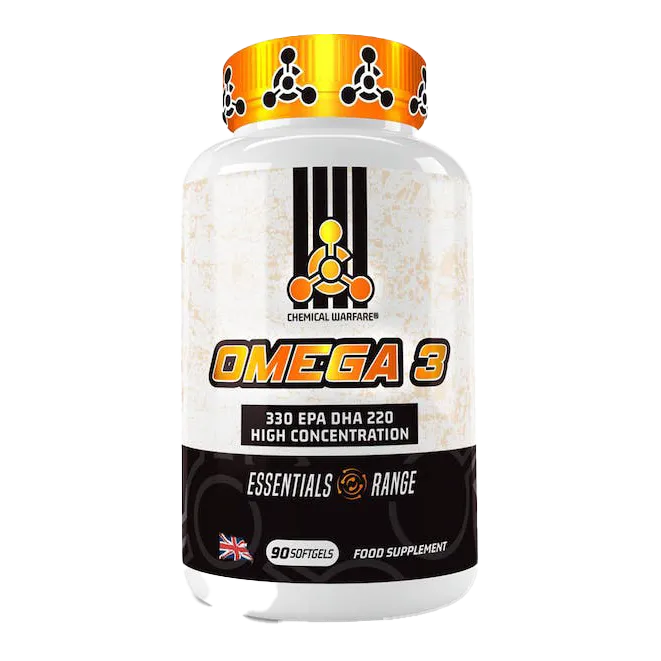 Chemical Warfare OMEGA 3 90 Softgels