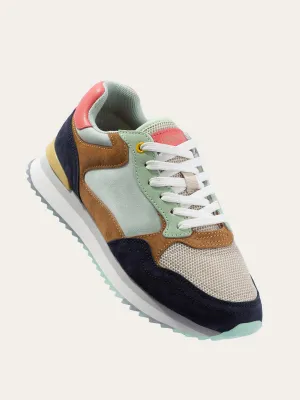 City leather trainers