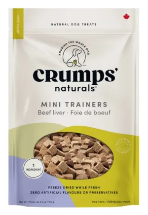 Crumps Naturals - Mini Trainers - Dried Beef Liver