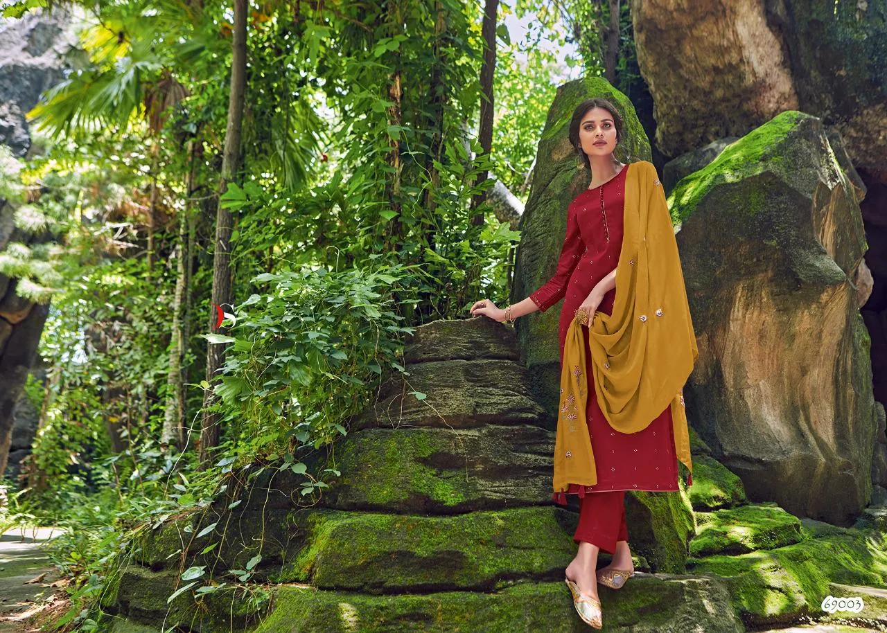 Deepsy Suits Evergreen Jam Cotton Casual Wear Salwar Suit