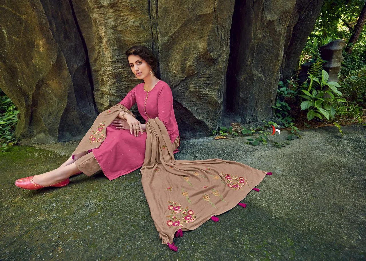 Deepsy Suits Evergreen Jam Cotton Casual Wear Salwar Suit