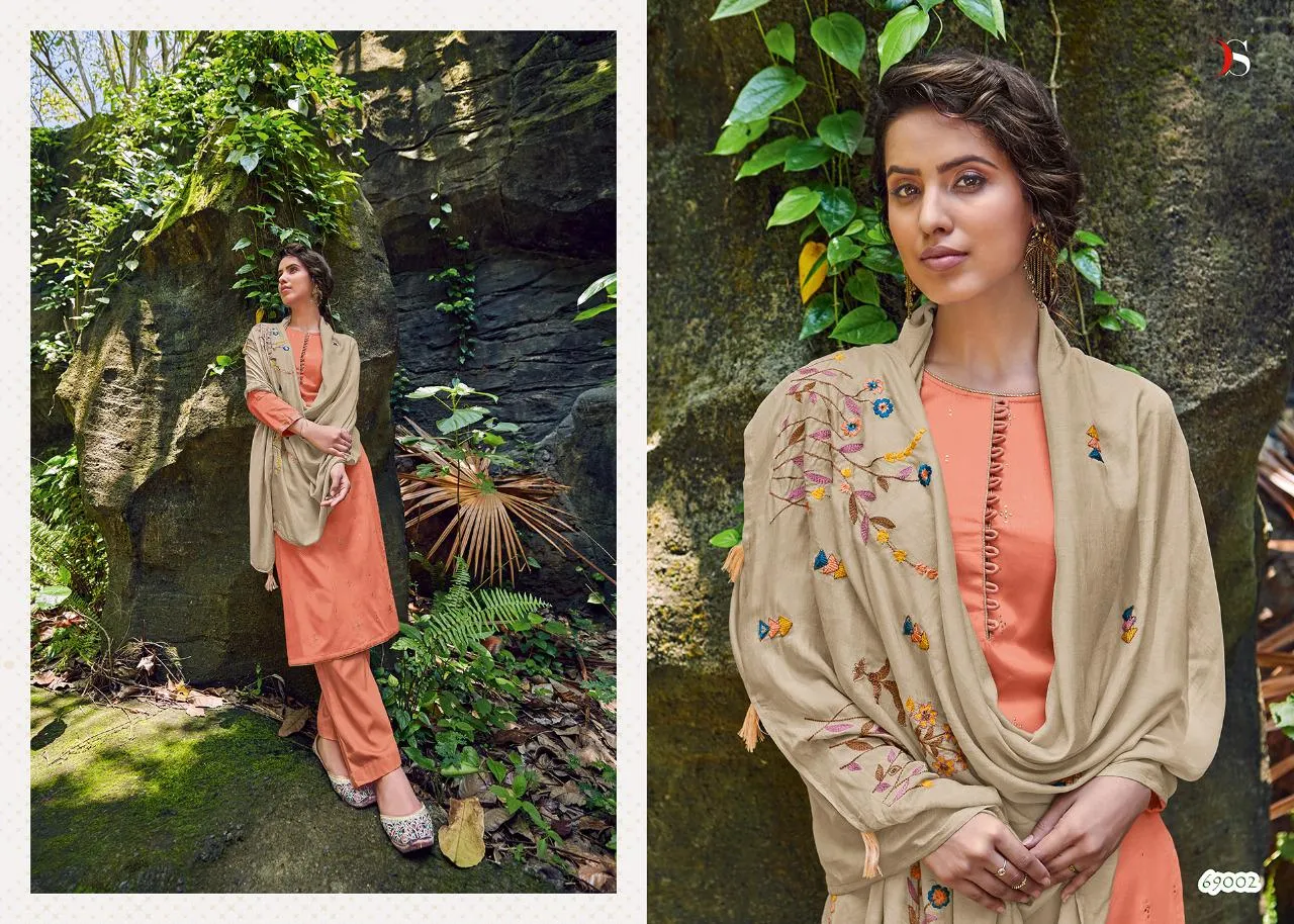 Deepsy Suits Evergreen Jam Cotton Casual Wear Salwar Suit