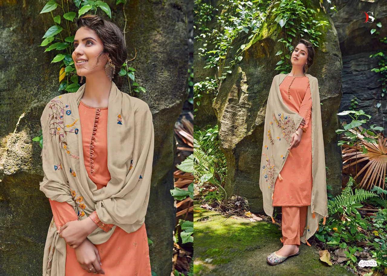 Deepsy Suits Evergreen Jam Cotton Casual Wear Salwar Suit