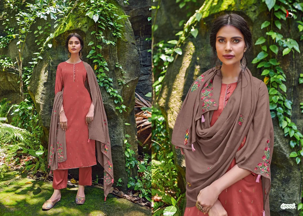 Deepsy Suits Evergreen Jam Cotton Casual Wear Salwar Suit