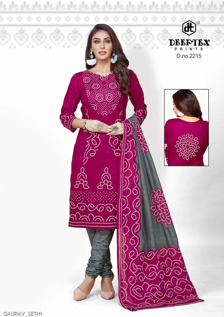 Deeptex Presents Chunari Vol 22 Cotton Casual Wear Salwar Suits