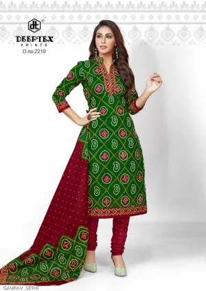 Deeptex Presents Chunari Vol 22 Cotton Casual Wear Salwar Suits