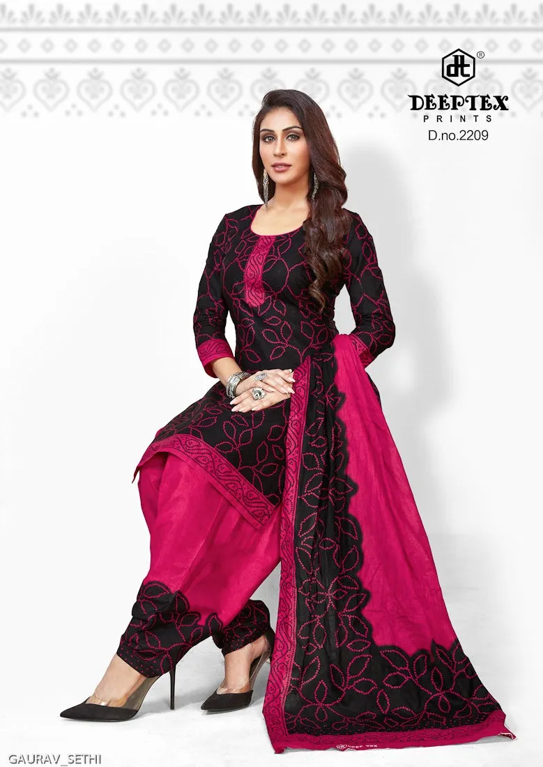 Deeptex Presents Chunari Vol 22 Cotton Casual Wear Salwar Suits