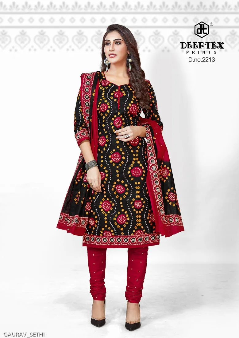 Deeptex Presents Chunari Vol 22 Cotton Casual Wear Salwar Suits