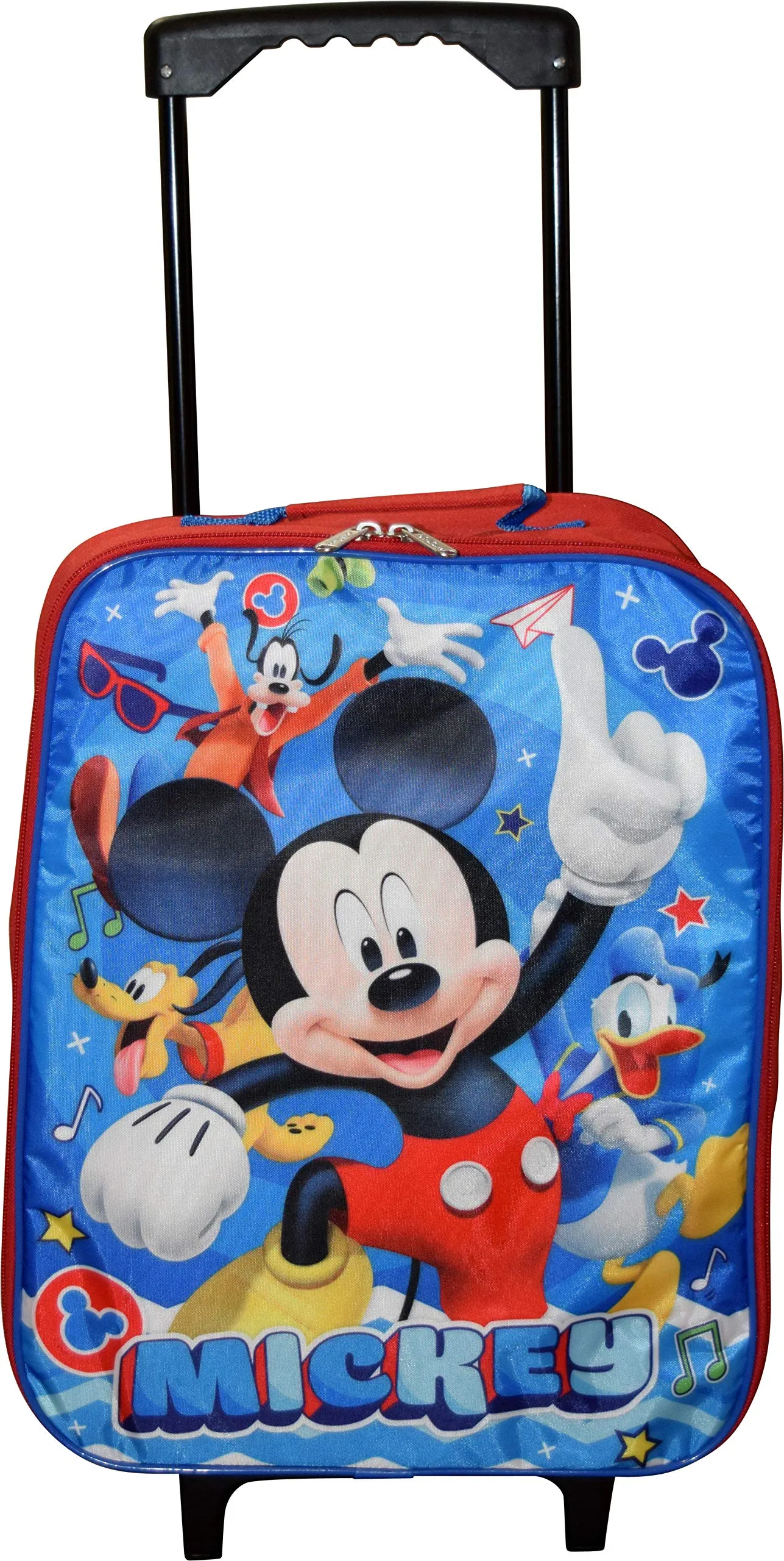 Disney Junior Mickey And The Roadster Racers 15" Collapsible Wheeled Pilot Case - Rolling Luggage