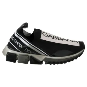 Dolce & Gabbana Dapper Black Casual Sport Sneakers