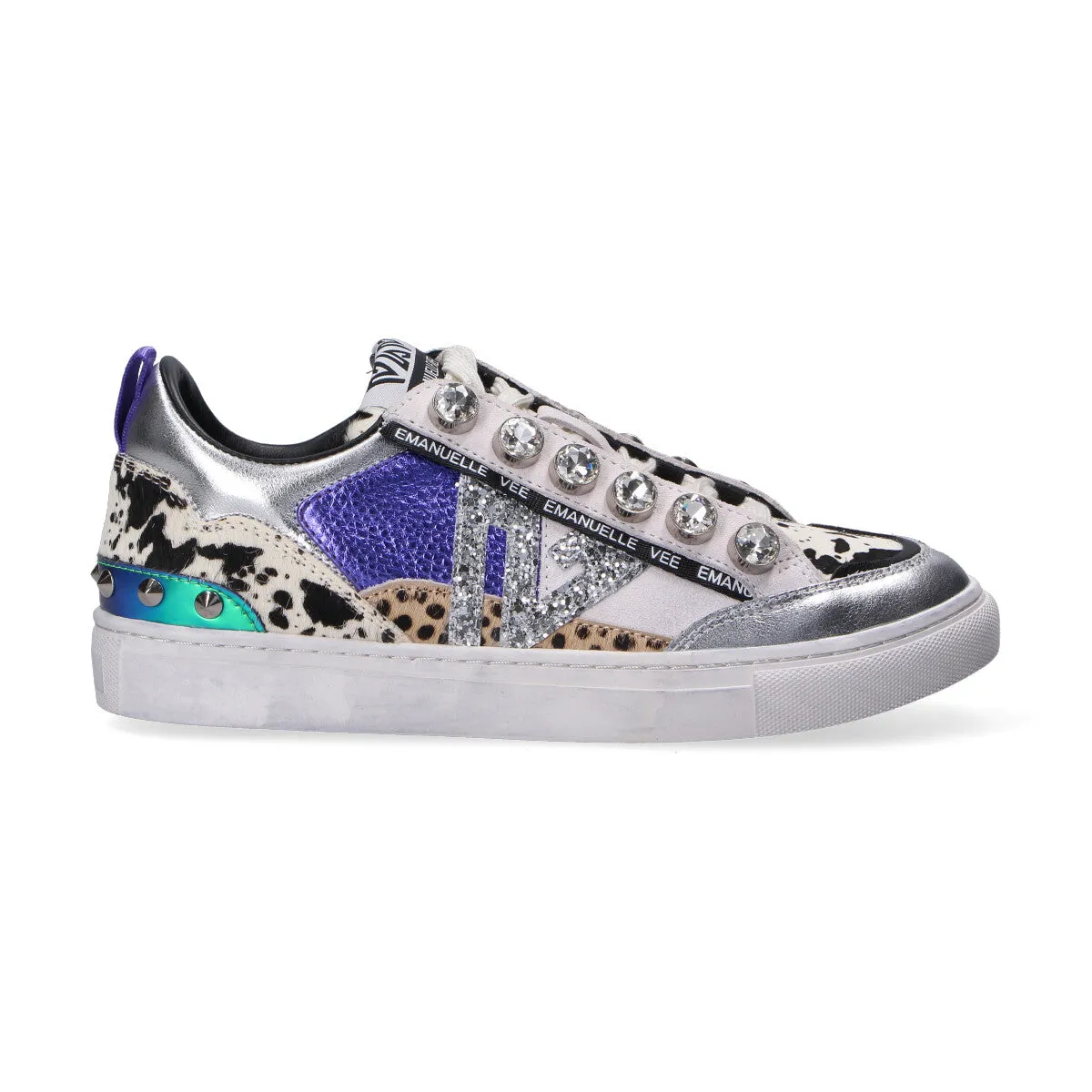 Emanuelle Vee sneaker multicolor animalier