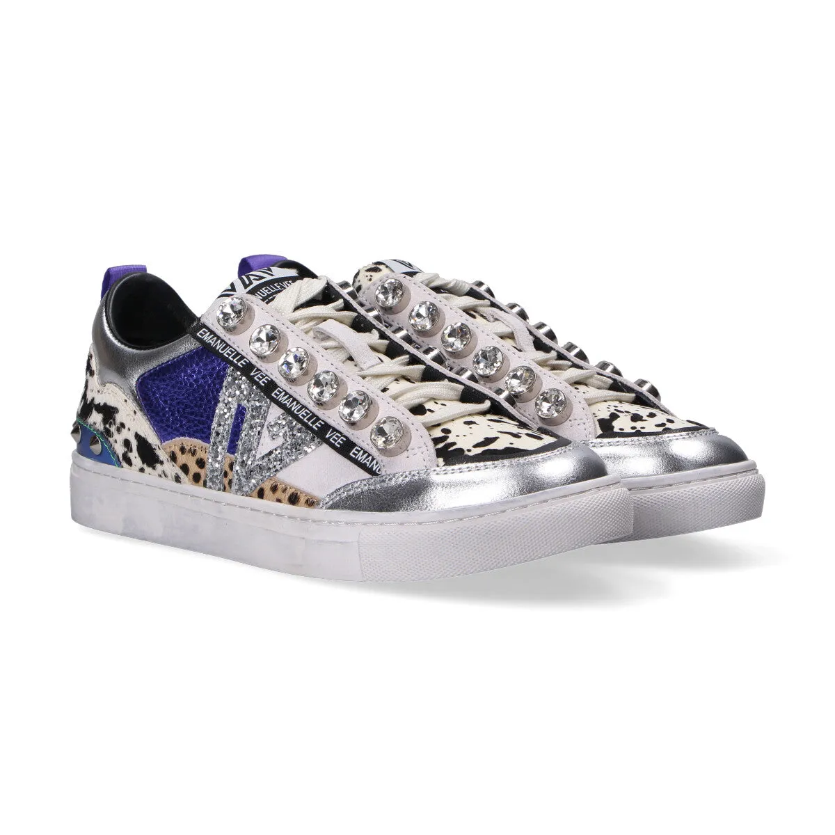 Emanuelle Vee sneaker multicolor animalier