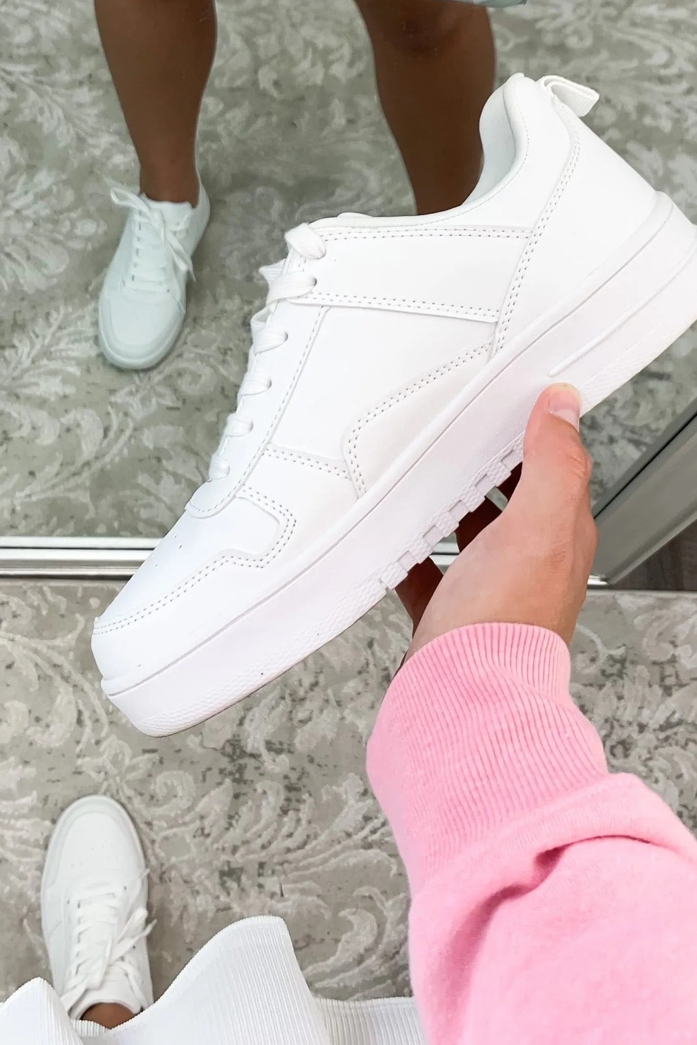 Everyday Winner Platform Lace Up Sneakers - FINAL SALE