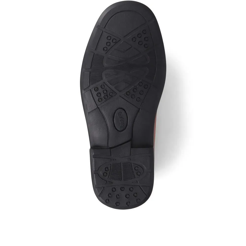 Extra Wide Fit Smart Leather Slip-Ons - DELROSSO / 324 141