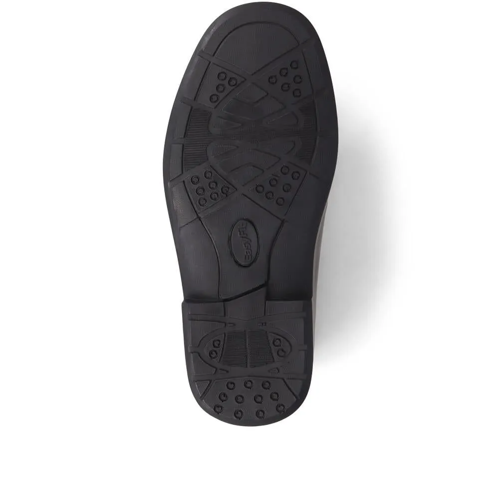 Extra Wide Fit Smart Leather Slip-Ons - DELROSSO / 324 141