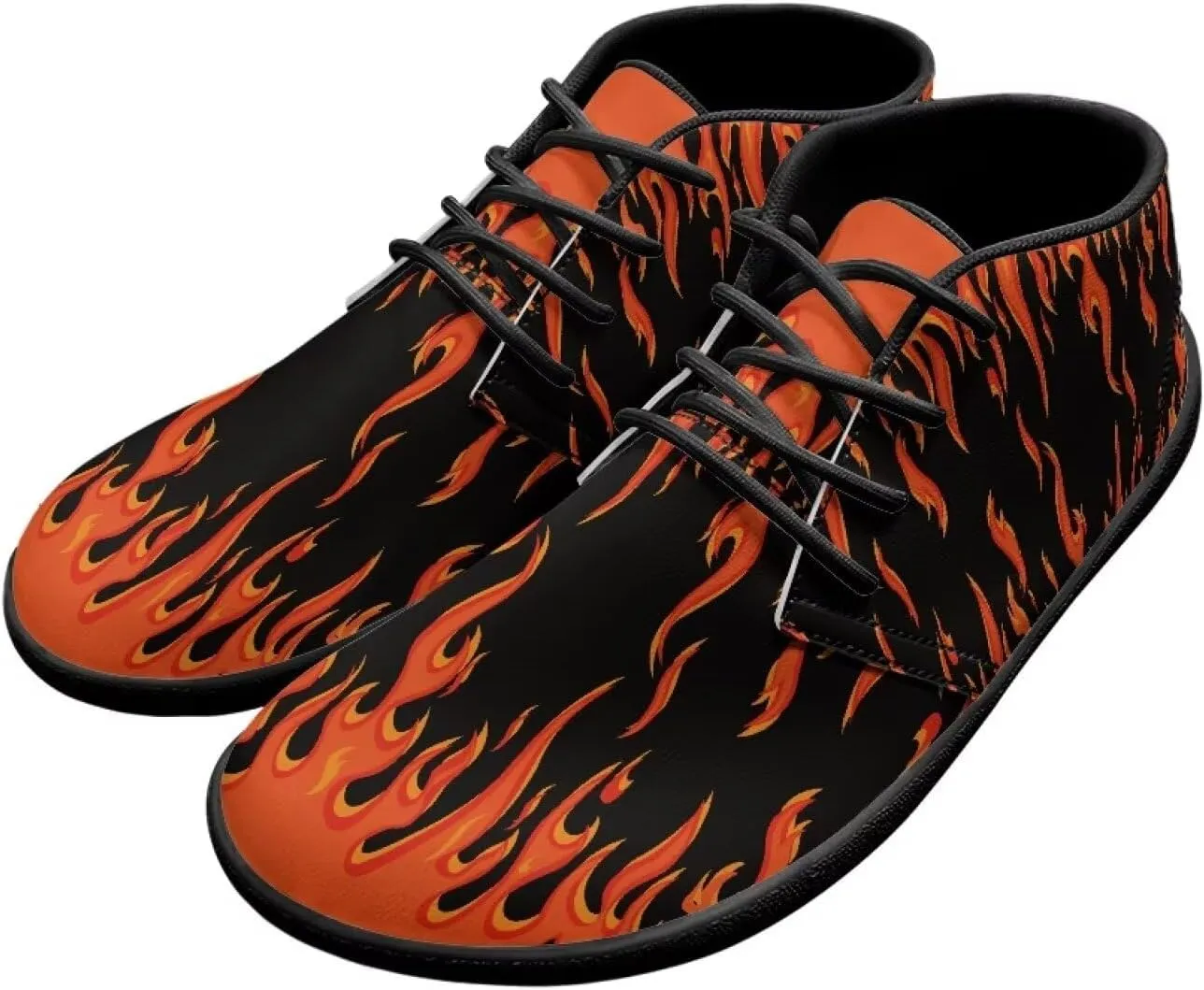 Fashion Men's Barefoot Shoes Wide Toe Box Shoes Memory Foam Comfortable Walking Shoes Unisex Adults