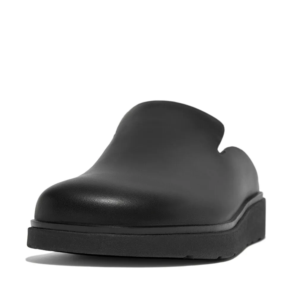 FitFlop Gen-FF Mens Leather Mules Black