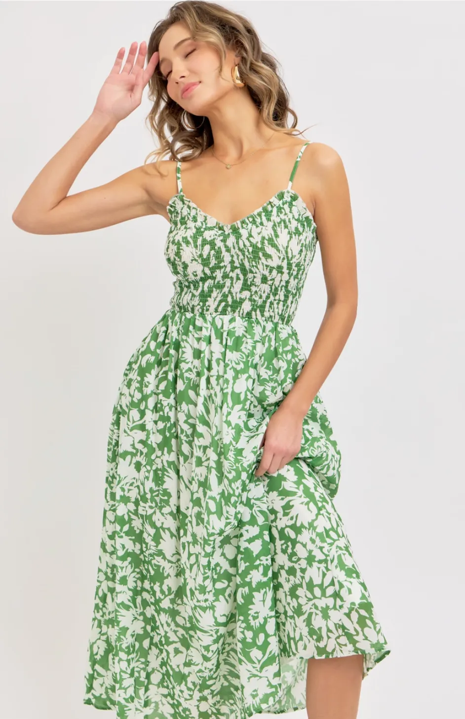 Floral Midi Dress