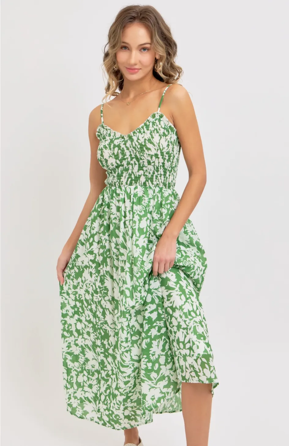 Floral Midi Dress