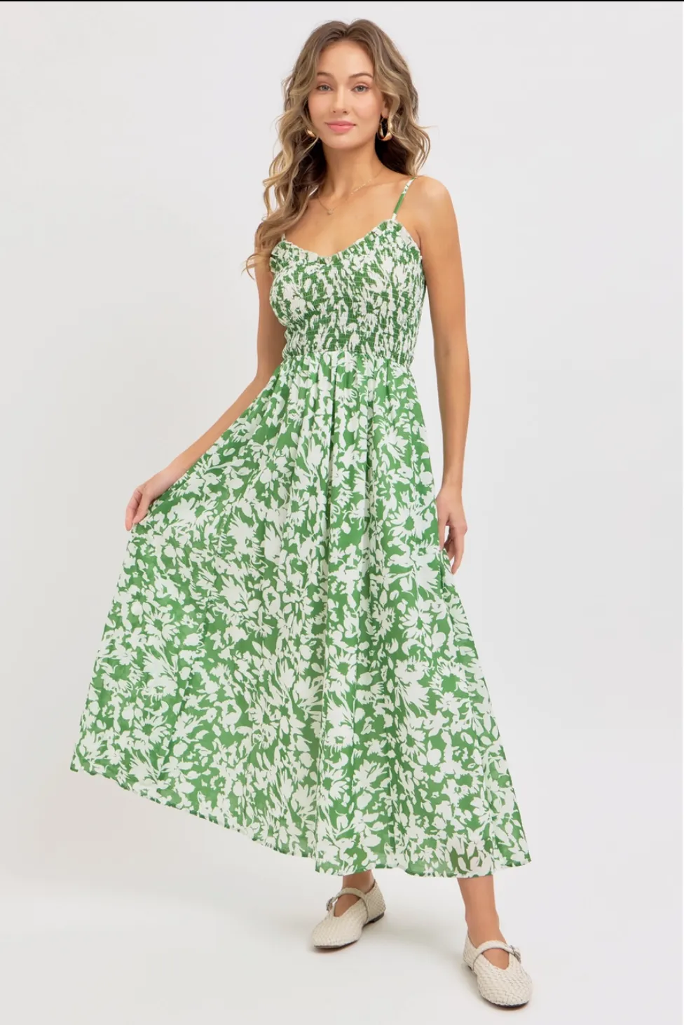 Floral Midi Dress