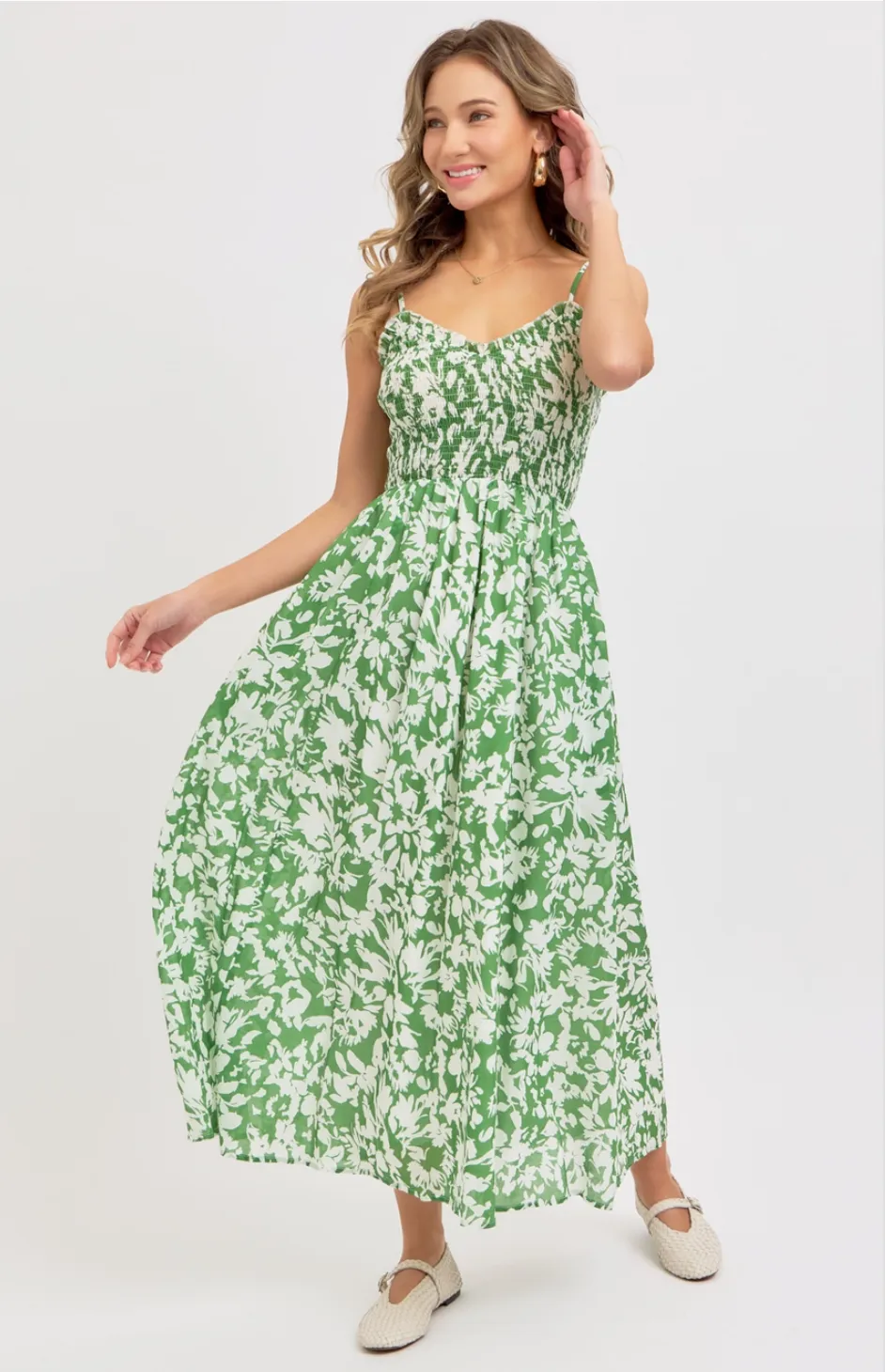 Floral Midi Dress