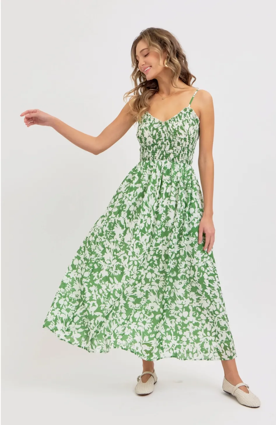 Floral Midi Dress