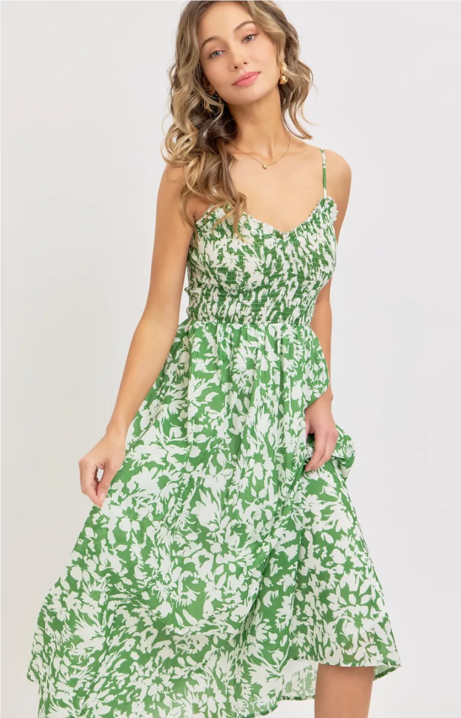 Floral Midi Dress