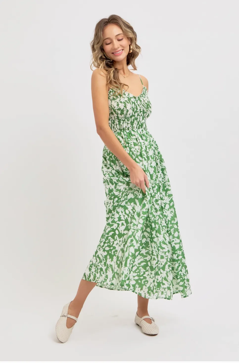 Floral Midi Dress