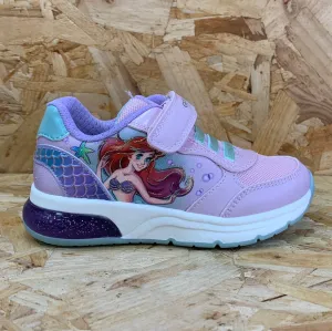 Geox Kids Disney The Little Mermaid Trainers - Pink / Watersea