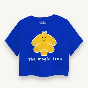 Girls Magic Tree Crop Top
